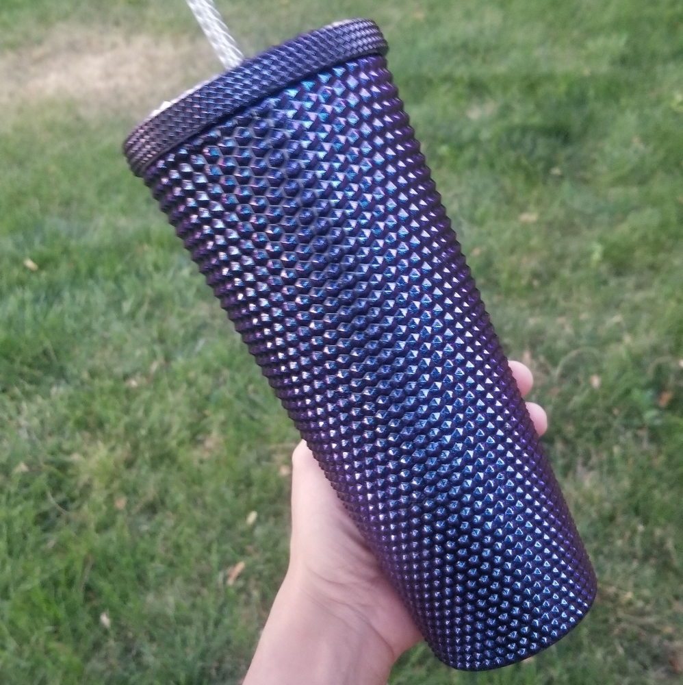 🆕️Starbucks, Custom, Duochrome Studded Tumbler - Picture 12 of 14